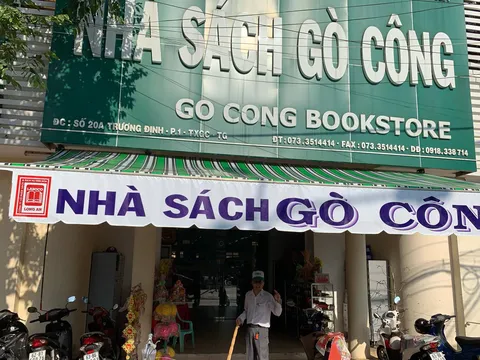Nhà sách Gò Công, tỉnh Tiền Giang: Vui lòng khách đến, vừa lòng khách đi...